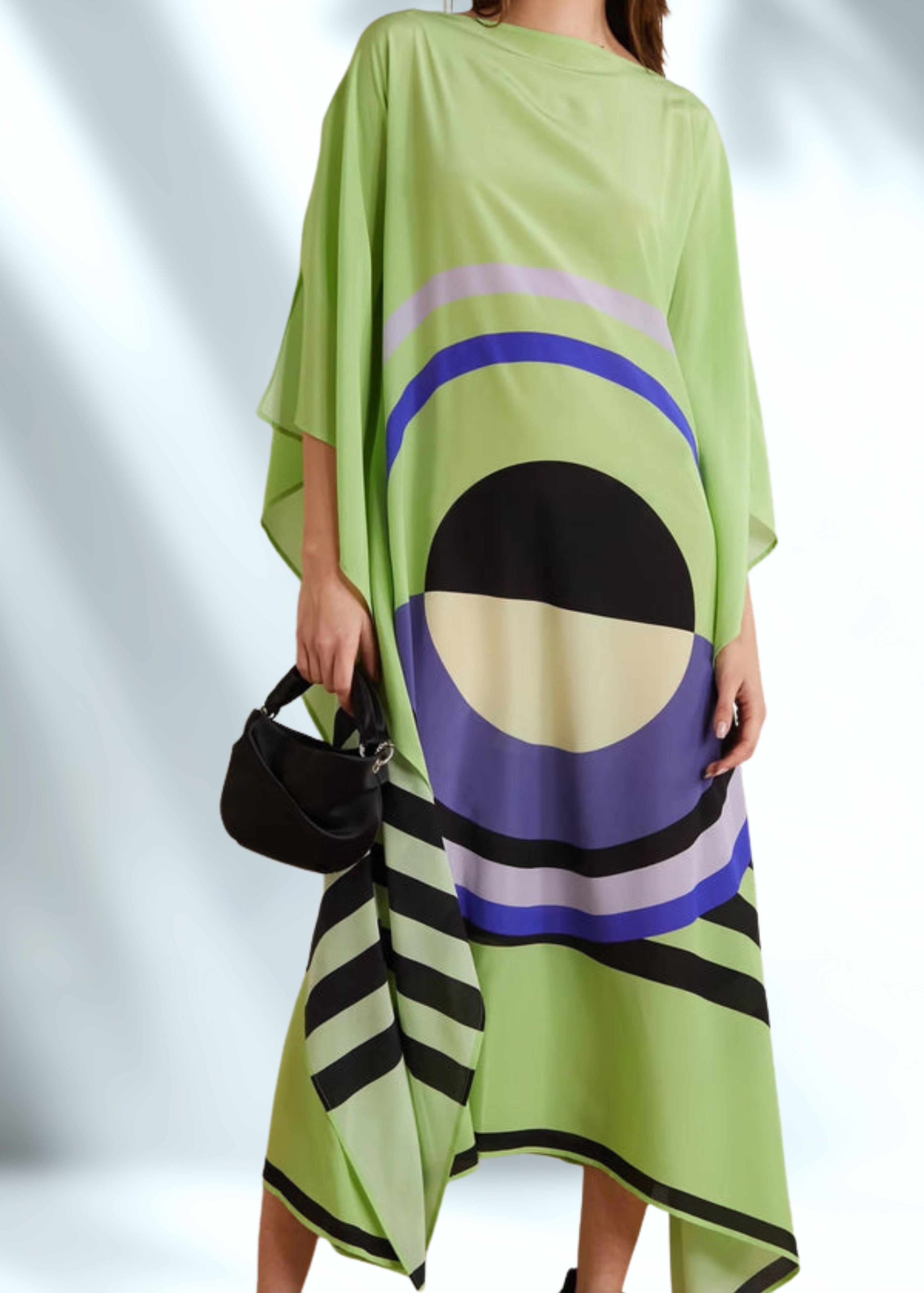 Vicharan MATCHA Green Kaftan