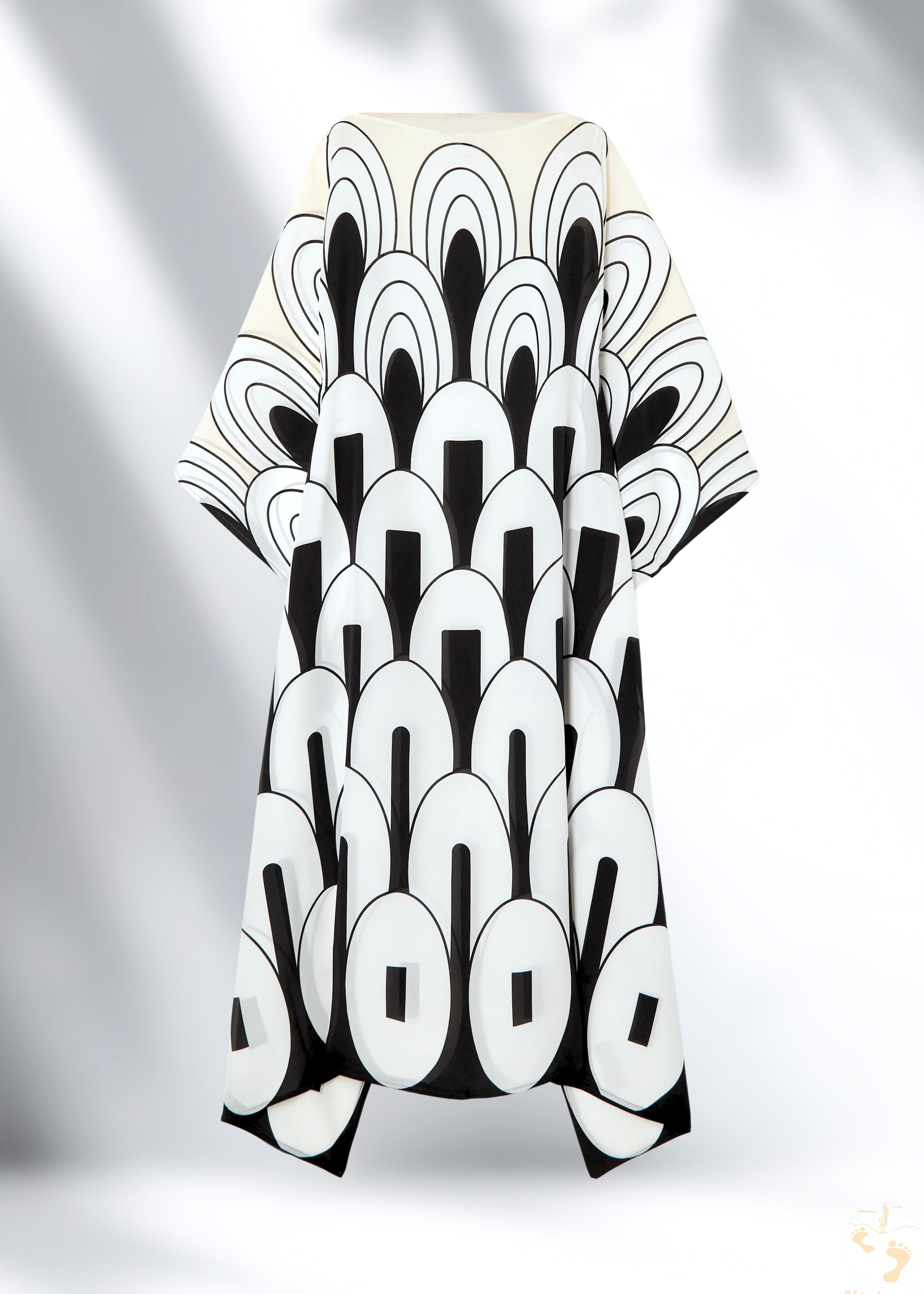 Vicharan POETIC Menthe Noire Caftan