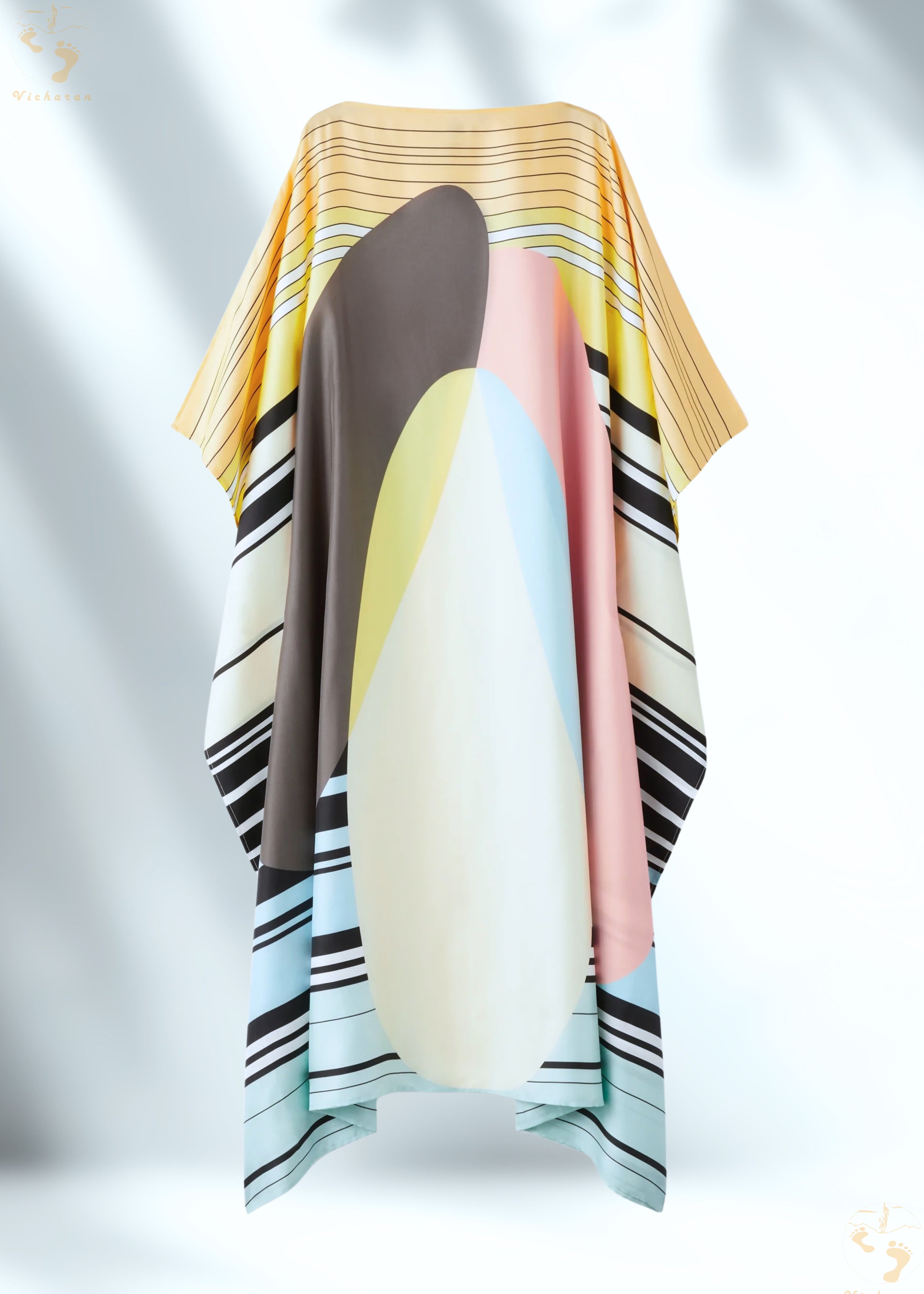 Vicharan HORIZON Yellow Kaftan