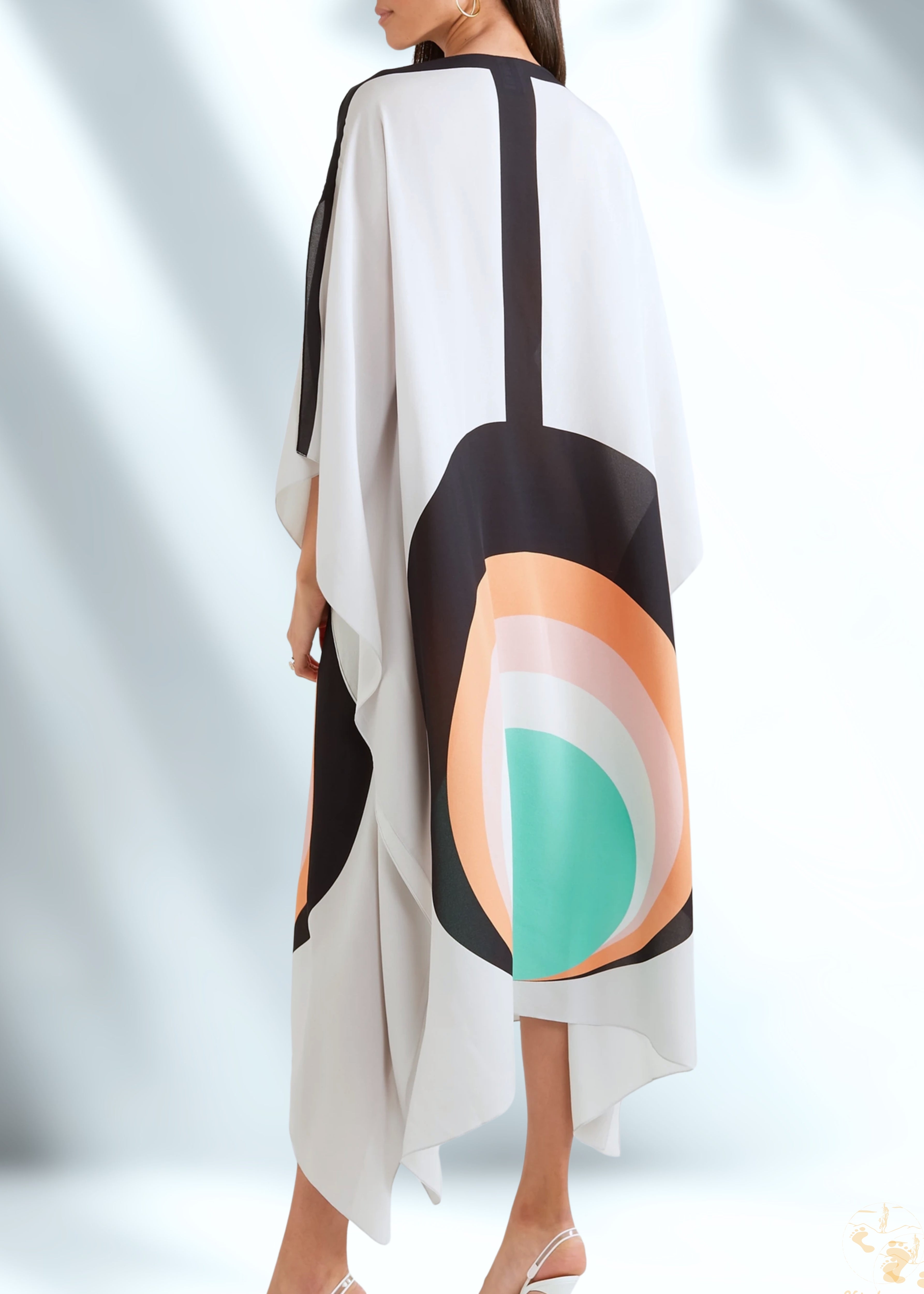 Vicharan RADIANT White Kaftan